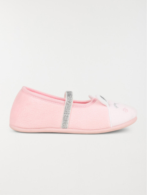 Chausson ballerine lapin...