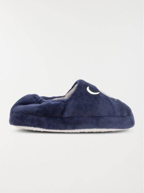 Chaussons navy dinosaure...