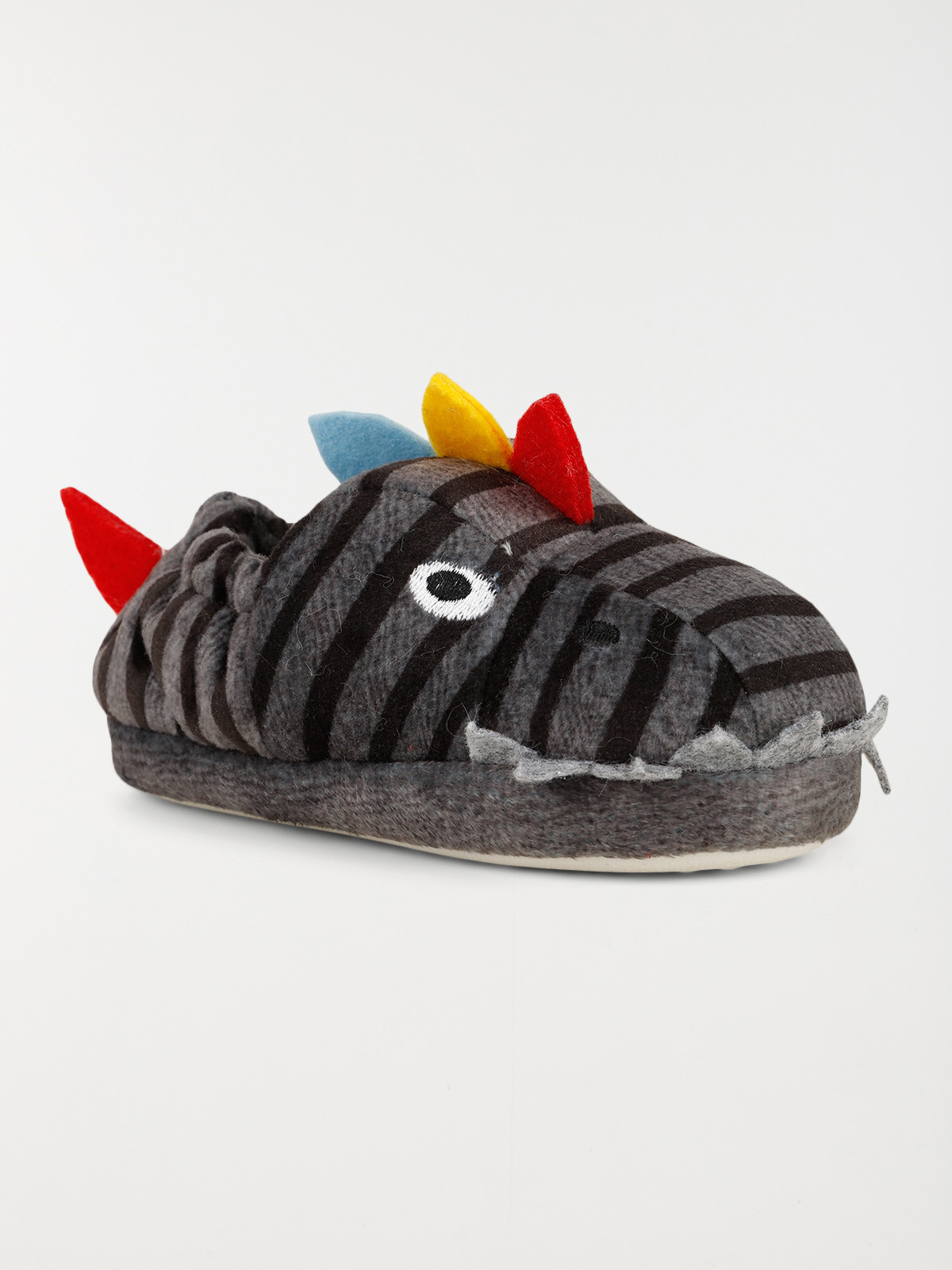 Chaussons gris dinosaure garçon (25-31) Chaussons gris dinosaure garçon (25-31)