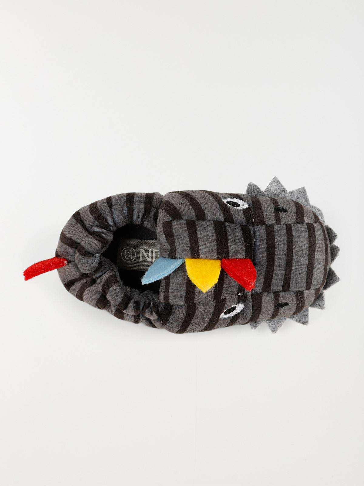 Chaussons gris dinosaure garçon (25-31) Chaussons gris dinosaure garçon (25-31)