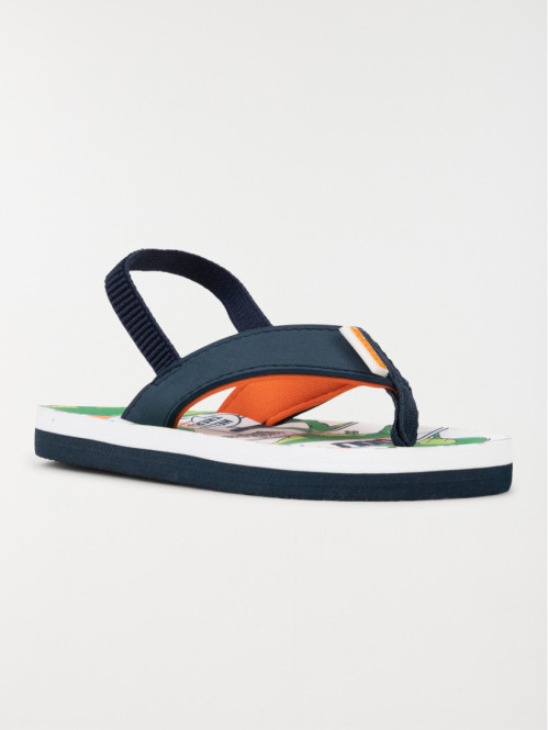 Tongs imprimées garçon (24-30)