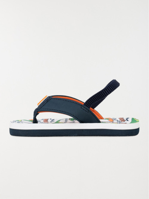 Tongs imprimées garçon (24-30)