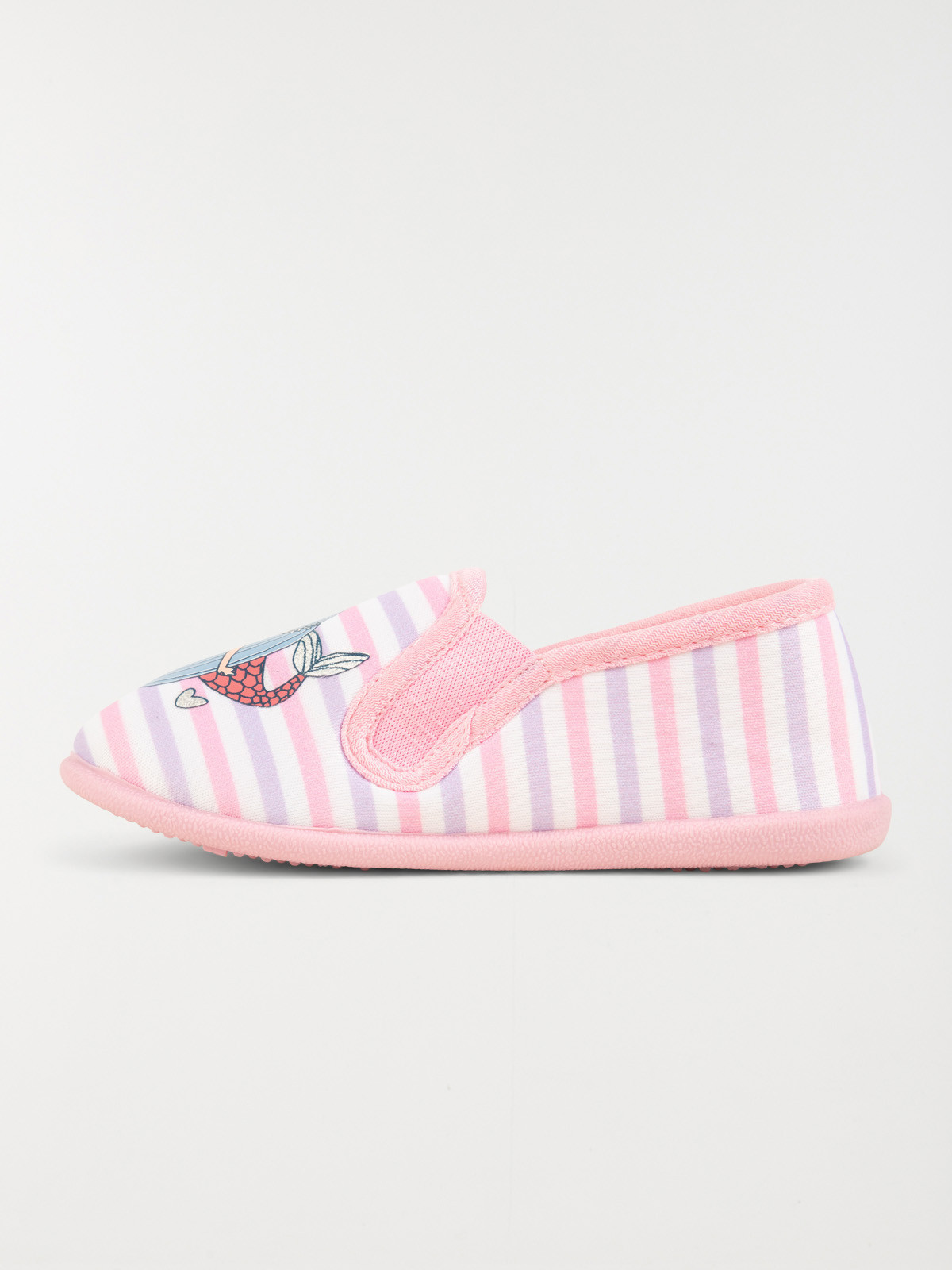 Chaussons rayés sirène fille (24-30) Chaussons rayés sirène fille (24-30)