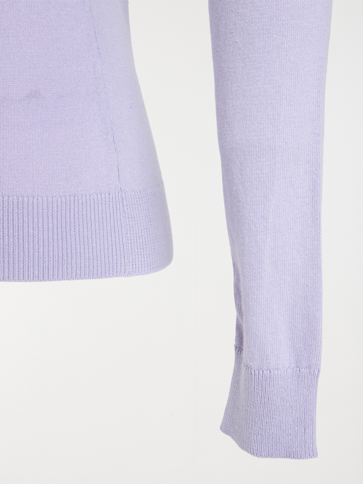 Pull Col V lilas femme Pull Col V lilas femme