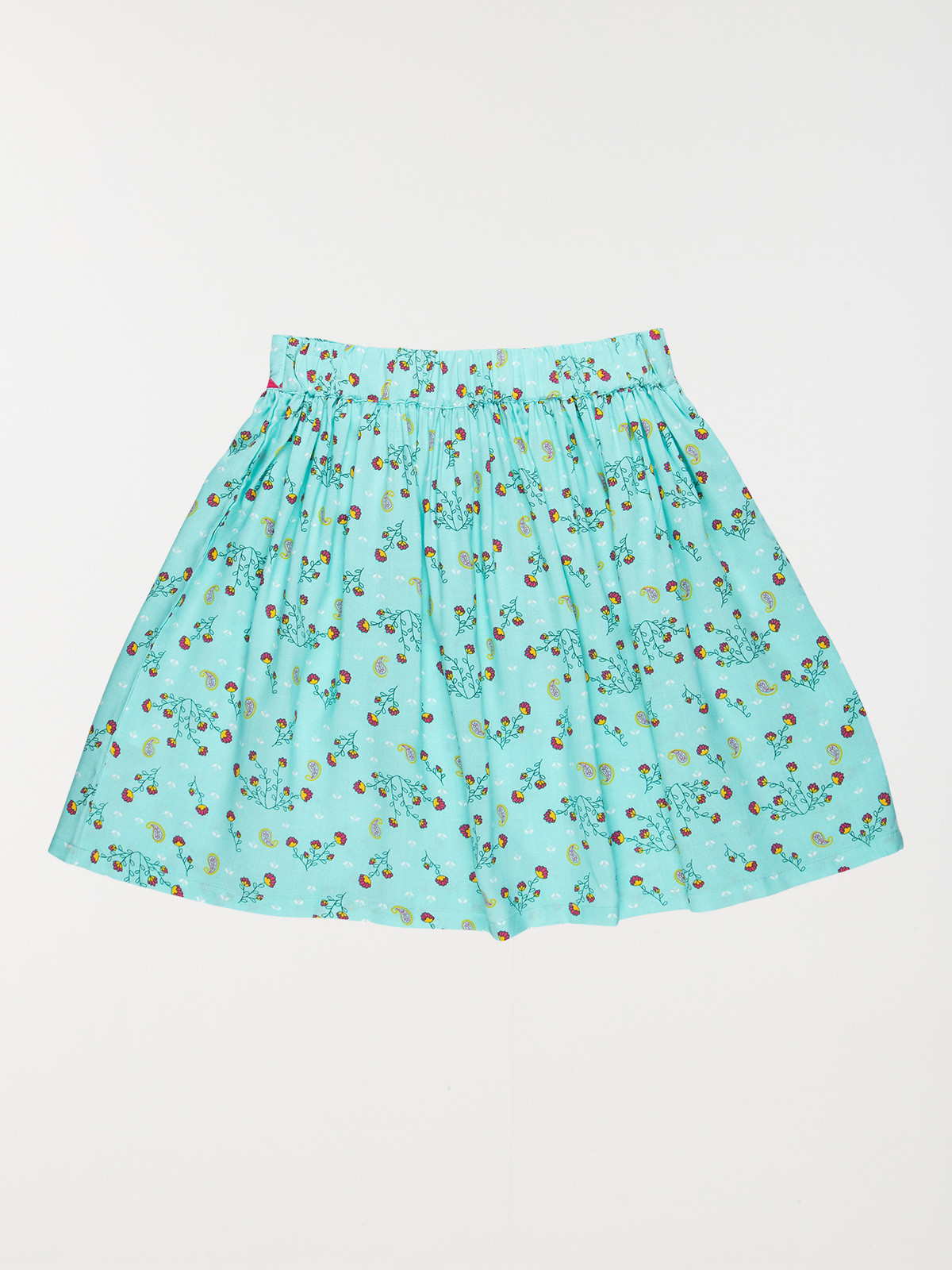 Jupe bali blue imprimée fille (10-16A) Jupe bali blue imprimée fille (10-16A)