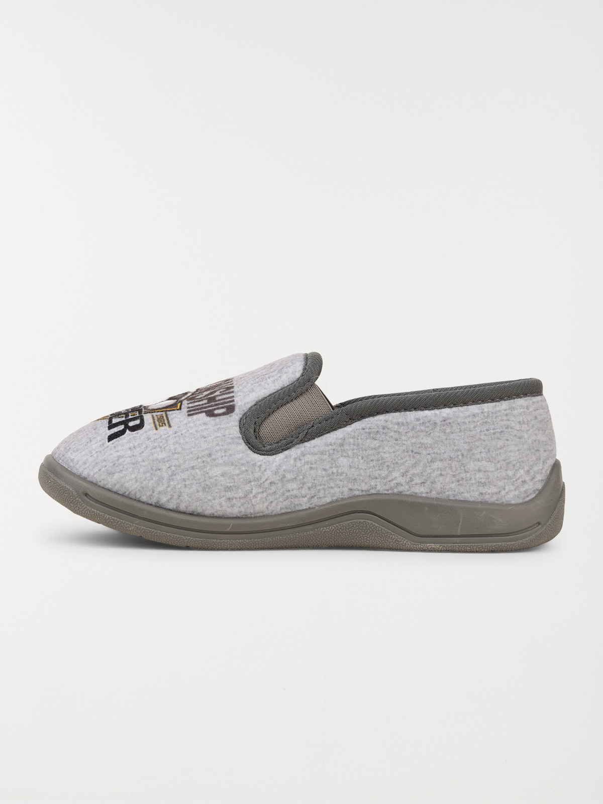 Chausson foot gris garçon (31-35) Chausson foot gris garçon (31-35)
