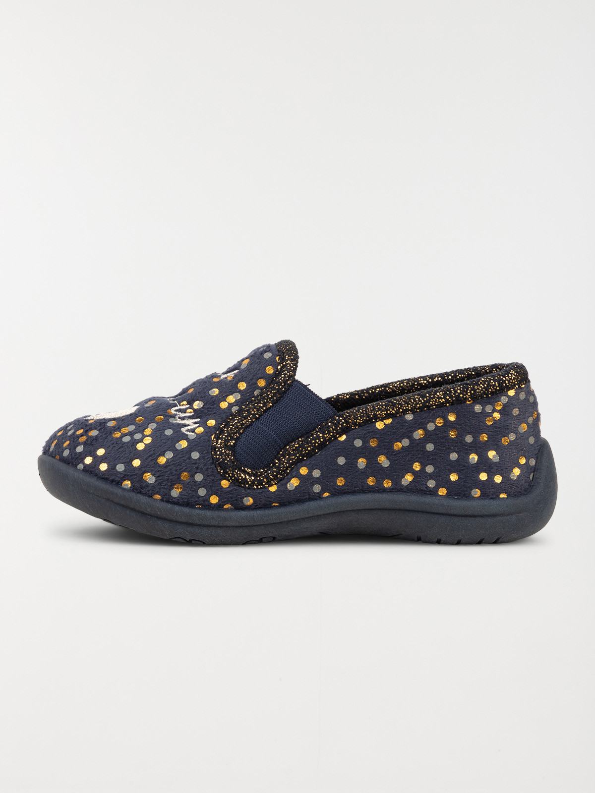 Chaussons pois dorés fille (25-30) Chaussons pois dorés fille (25-30)