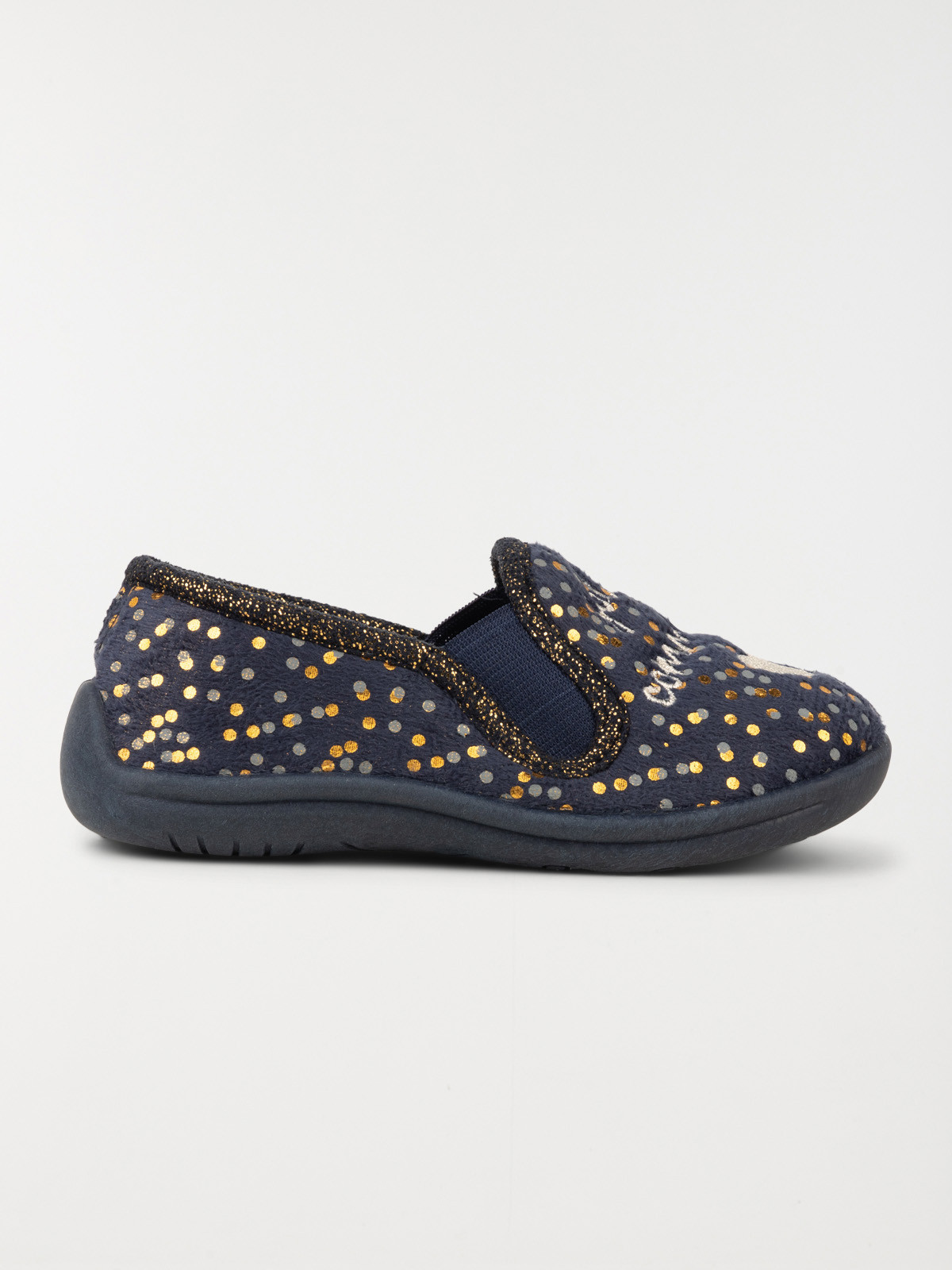Chaussons pois dorés fille (25-30) Chaussons pois dorés fille (25-30)