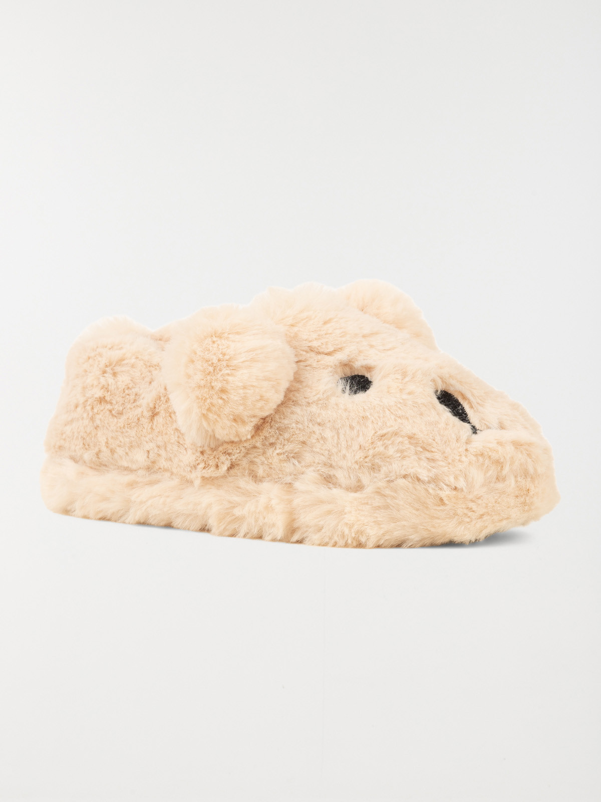 Chausson ourson fille beige (24-30)