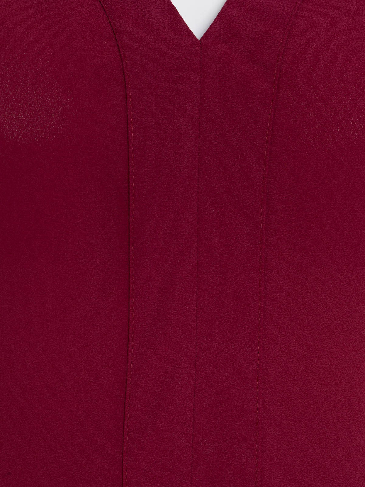 Blouse lie de vin grande taille femme