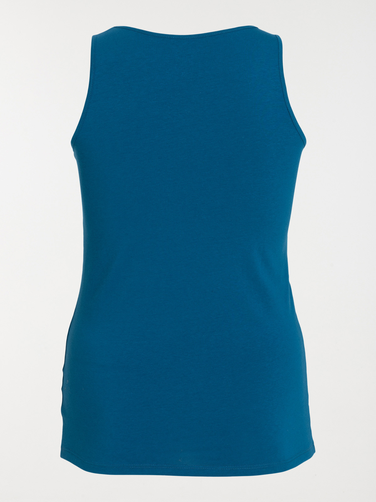 Débardeur bleu paon grande taille femme Débardeur bleu paon grande taille femme