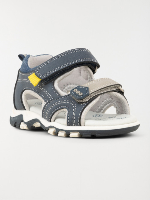 Sandales scratchs navy garçon (19-23)