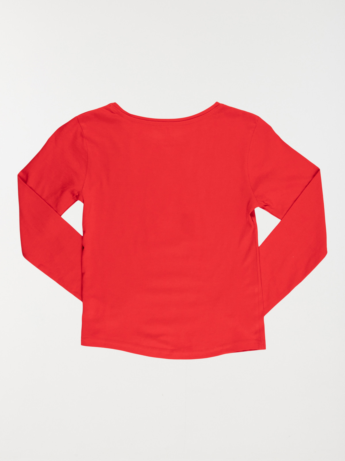 T-shirt rouge motif cerf fille (10-16A) T-shirt rouge motif cerf fille (10-16A)