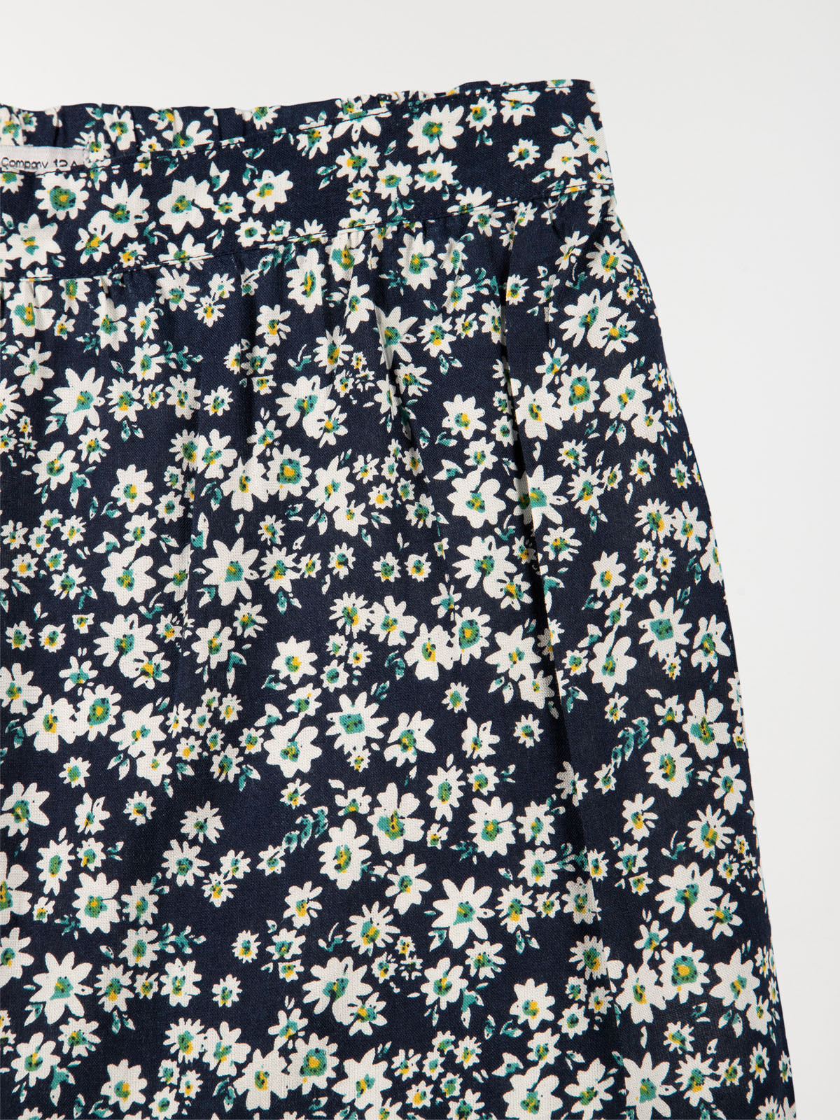 Jupe imprimée fleurs fille (10-16A)