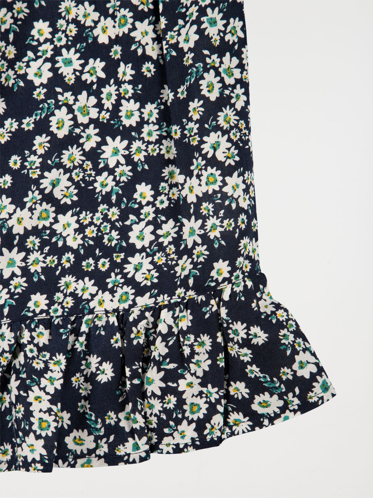 Jupe imprimée fleurs fille (10-16A)