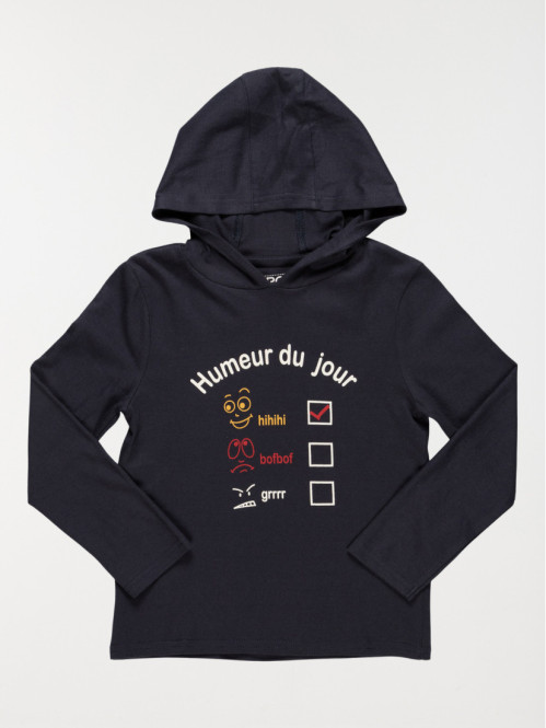 T-shirt à capuche garçon...