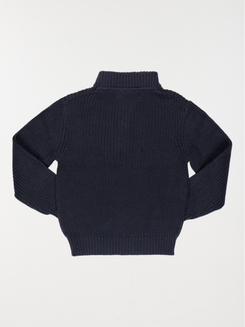 Pull col montant marine...