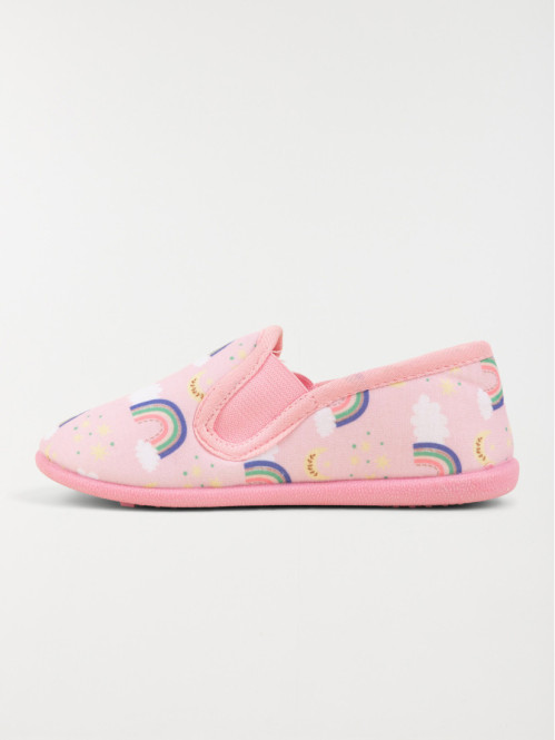 Chausson motif arc-en-ciel...
