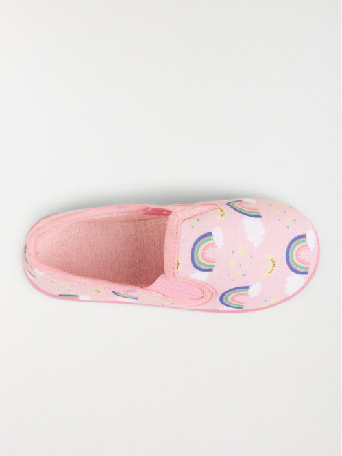 Chausson motif arc-en-ciel...