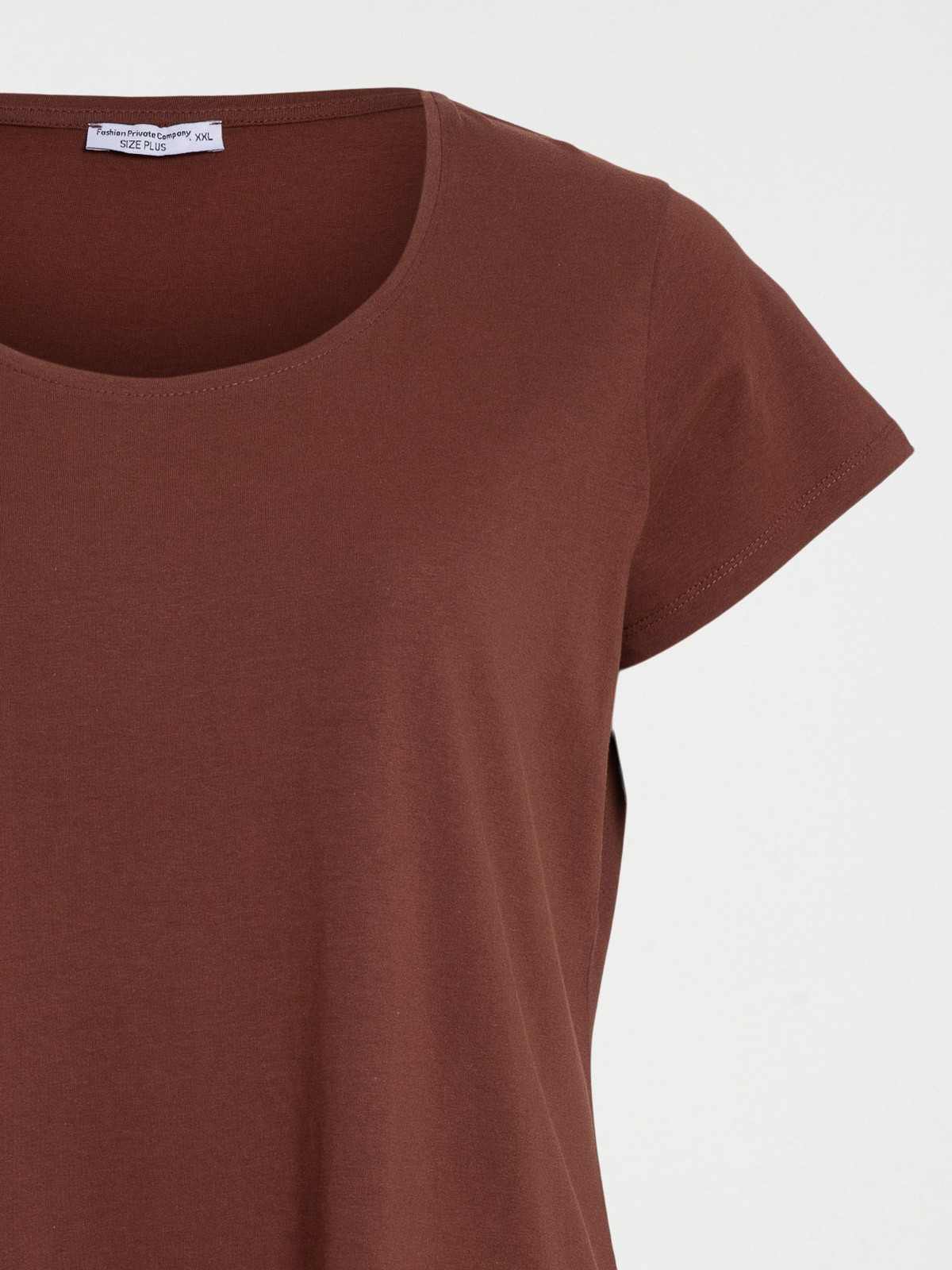 T-shirt marron grande taille femme T-shirt marron grande taille femme