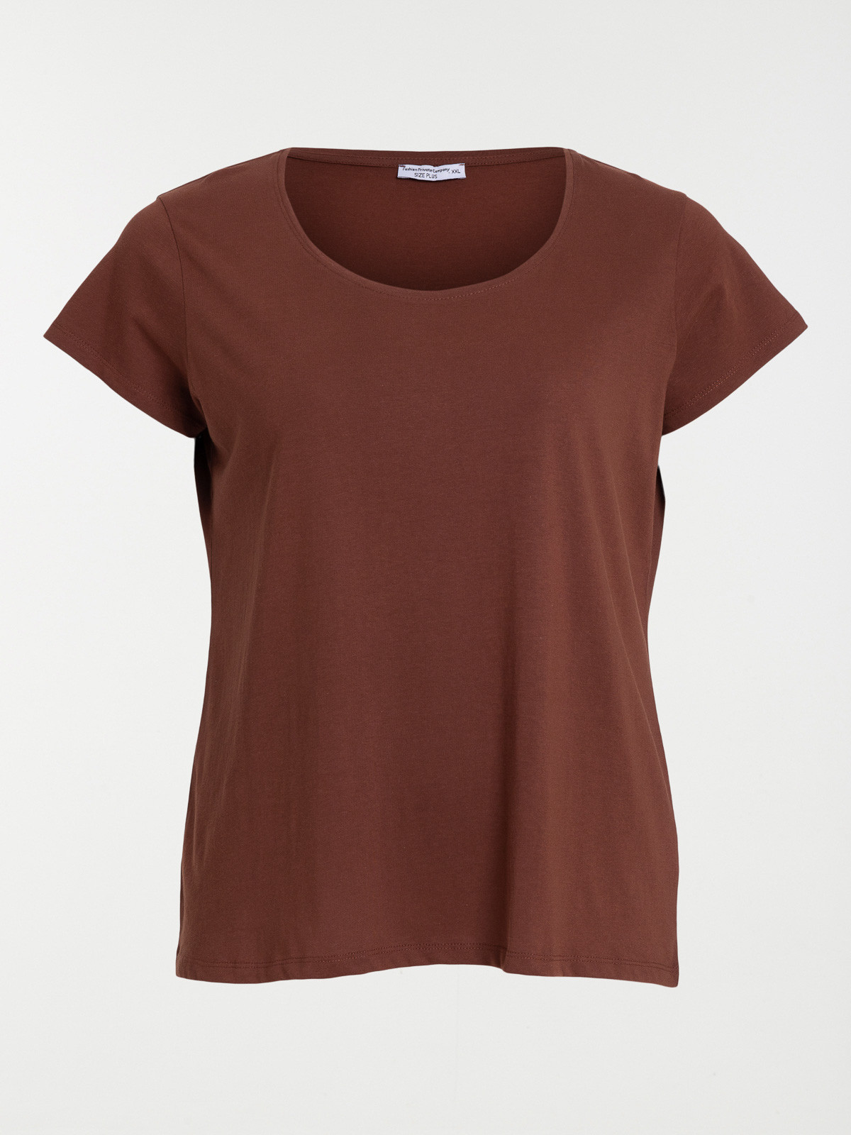 T-shirt marron grande taille femme T-shirt marron grande taille femme