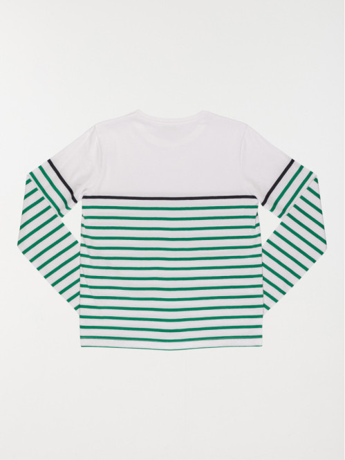 Tee-shirt rayé garçon (10-16A)