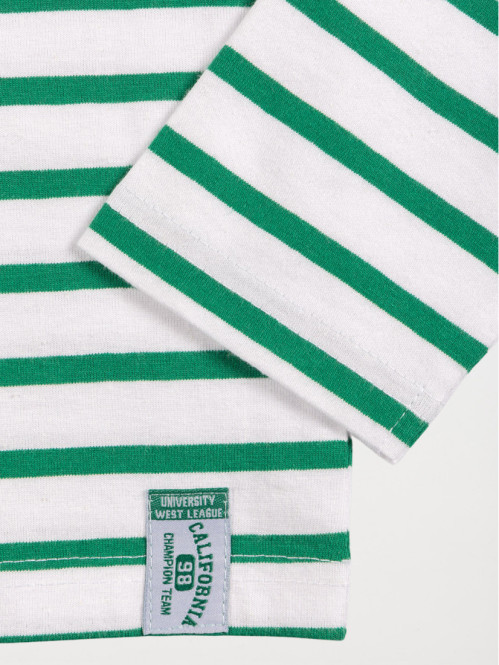 Tee-shirt rayé garçon (10-16A)
