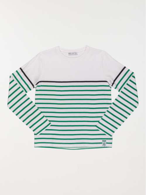 Tee-shirt rayé garçon (10-16A)