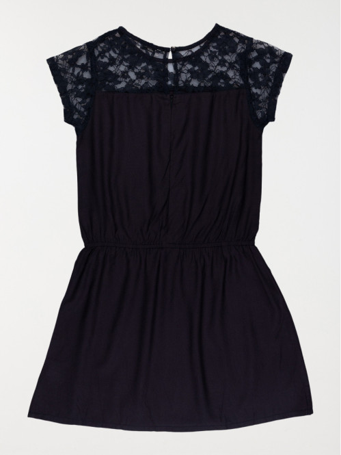 Robe bimatière fille (10-16 A)