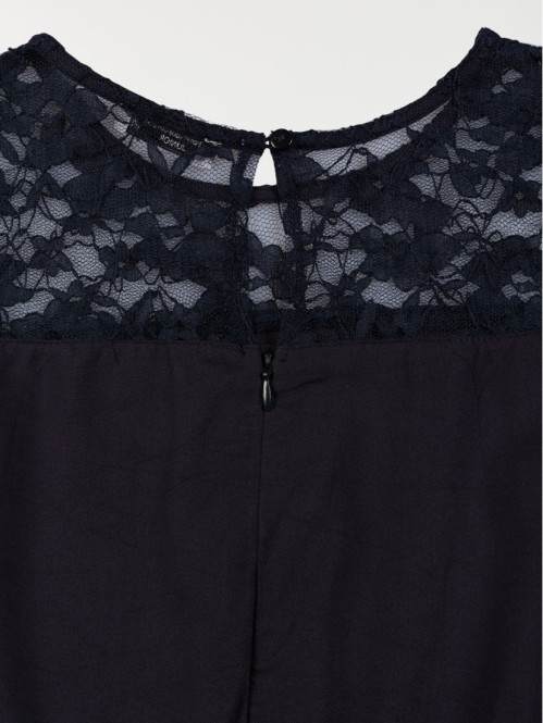 Robe bimatière fille (10-16 A)