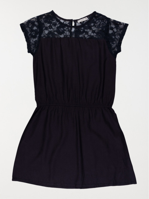 Robe bimatière fille (10-16 A)