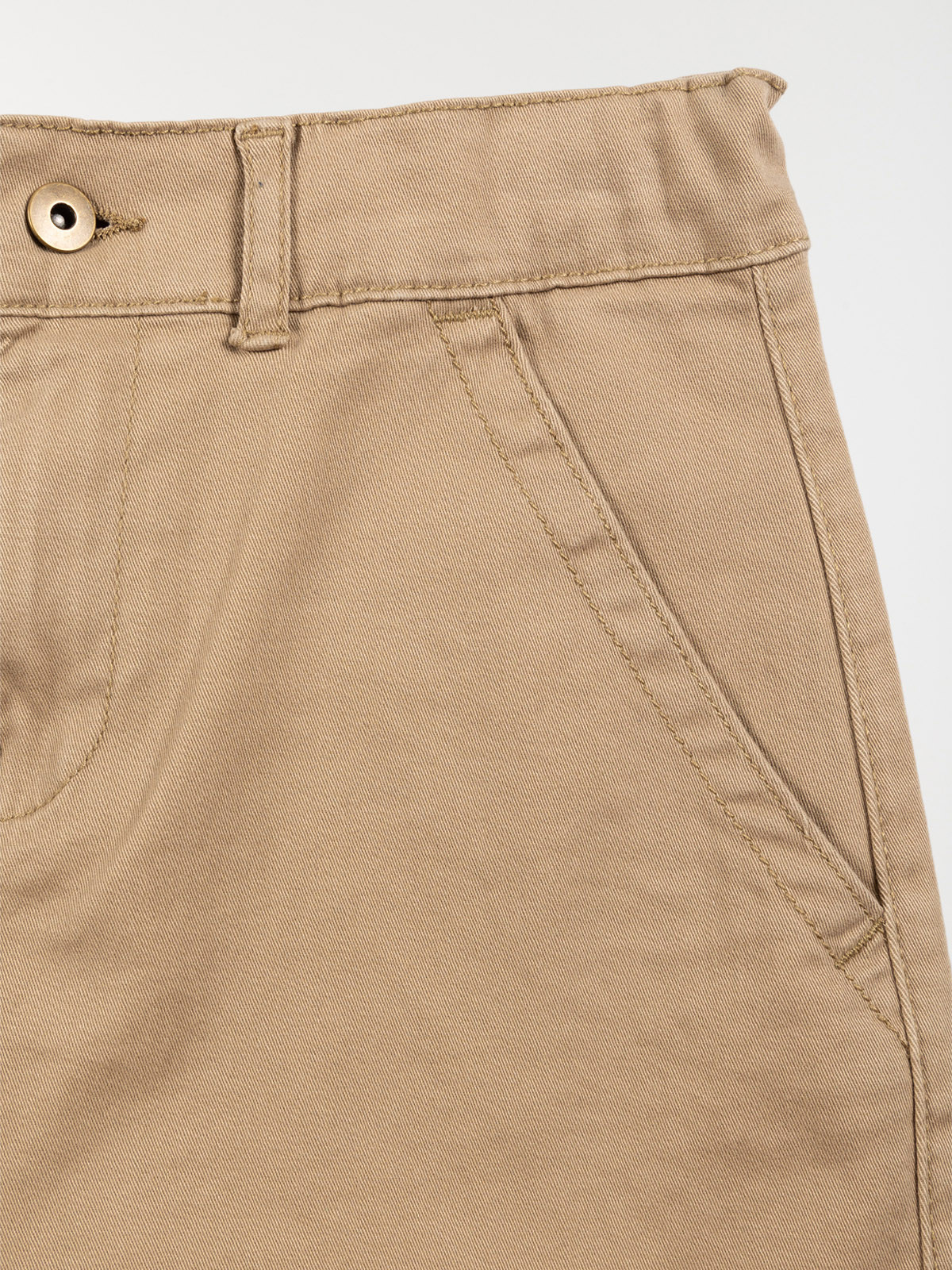 Pantalon cargo lin grisé garçon (10-16A) Pantalon cargo lin grisé garçon (10-16A)