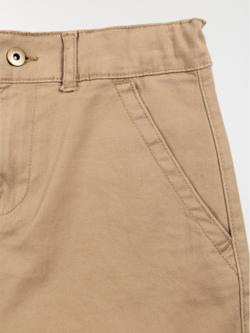 Pantalon cargo lin grisé...