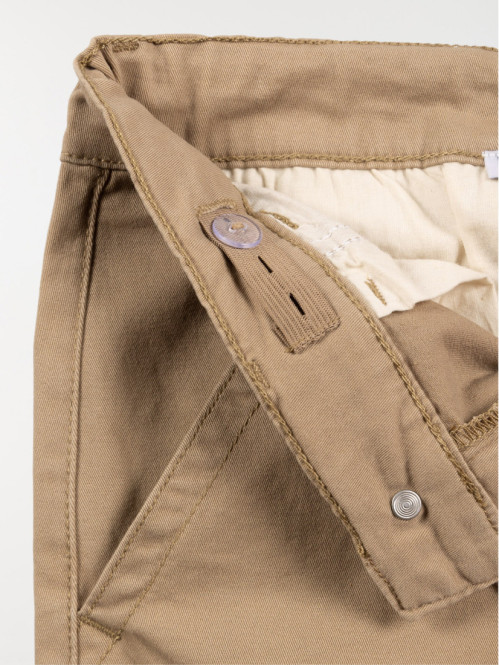 Pantalon cargo lin grisé...