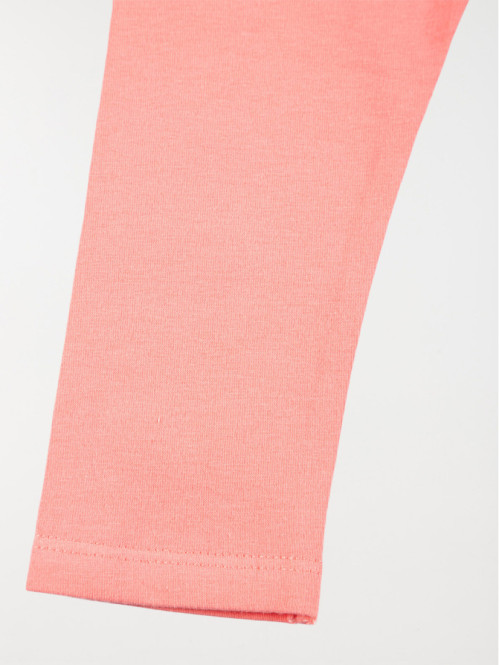 Legging fille twin pink...