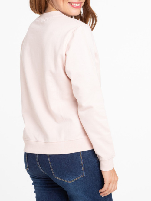 Sweat amour brillant femme