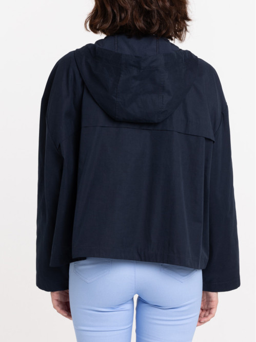 Blouson capuche marine navy...