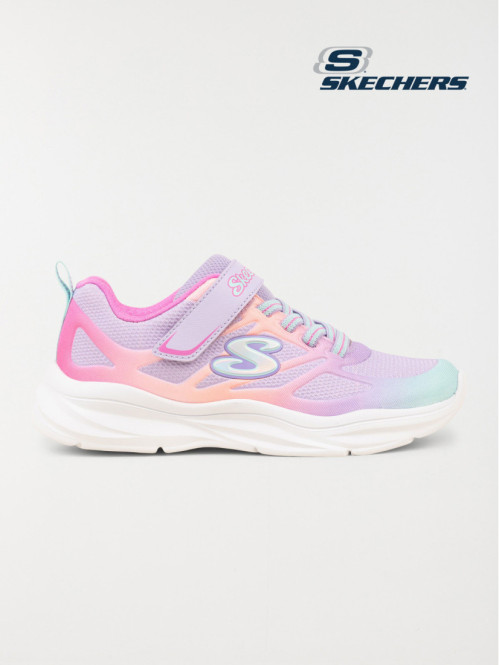 Basket Skechers lavande fille (31-35)