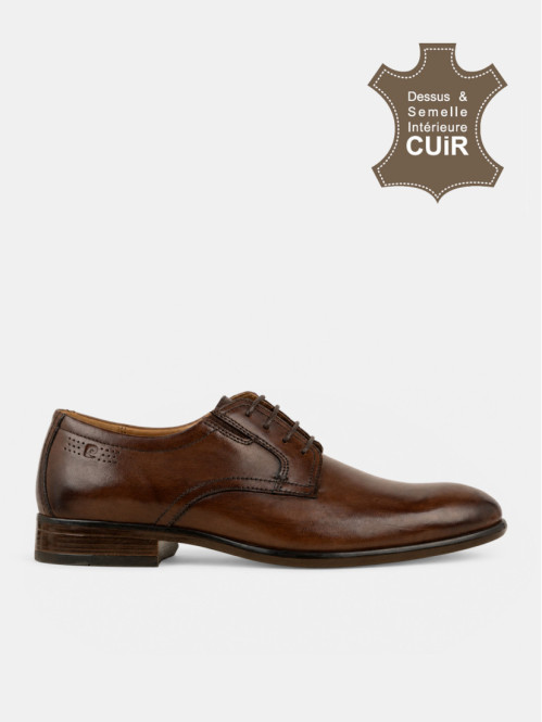 Chaussure de ville en cuir...