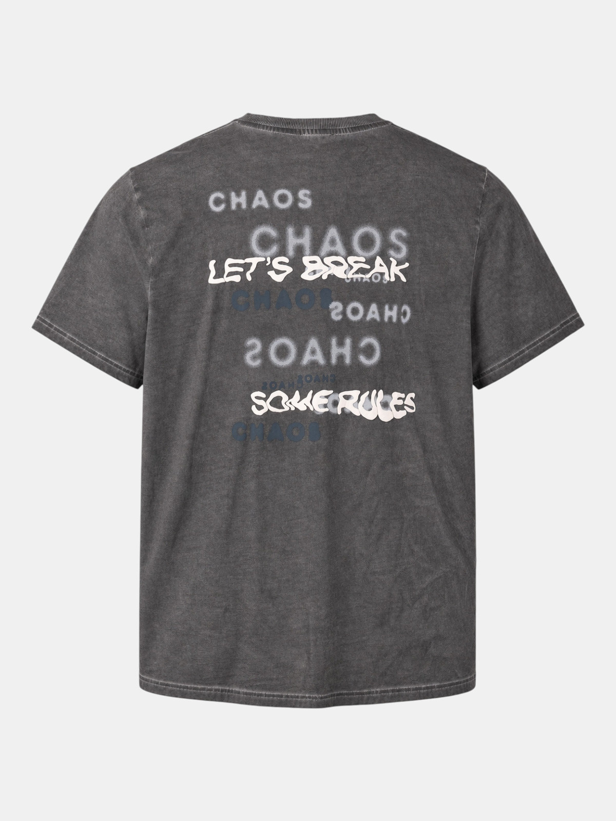 T-shirt grande taille homme imprimé dos T-shirt grande taille homme imprimé dos