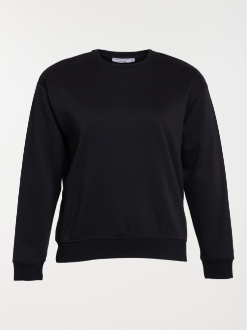 Sweat col rond noir grande...