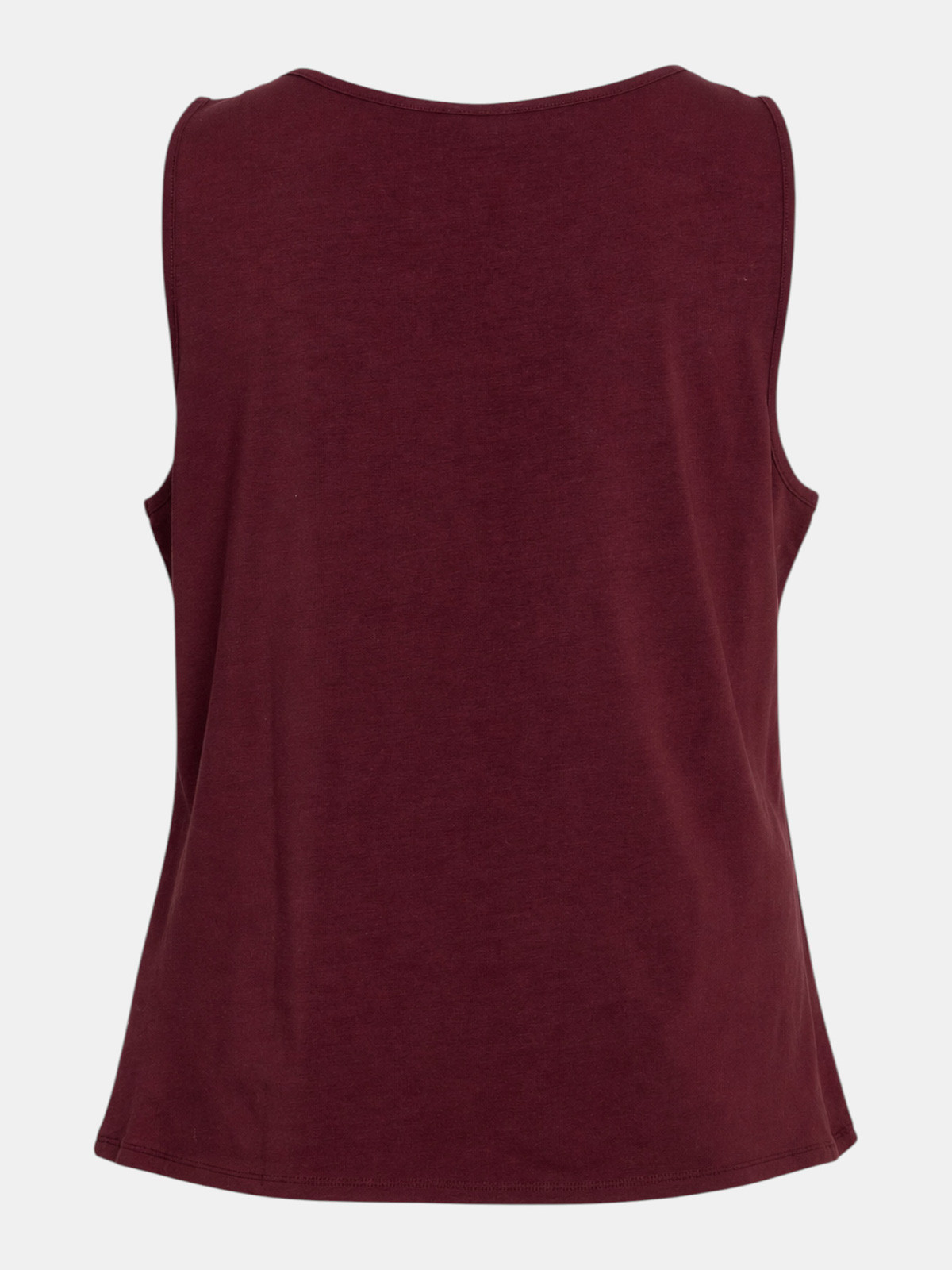 Débardeur bordeaux grande taille femme