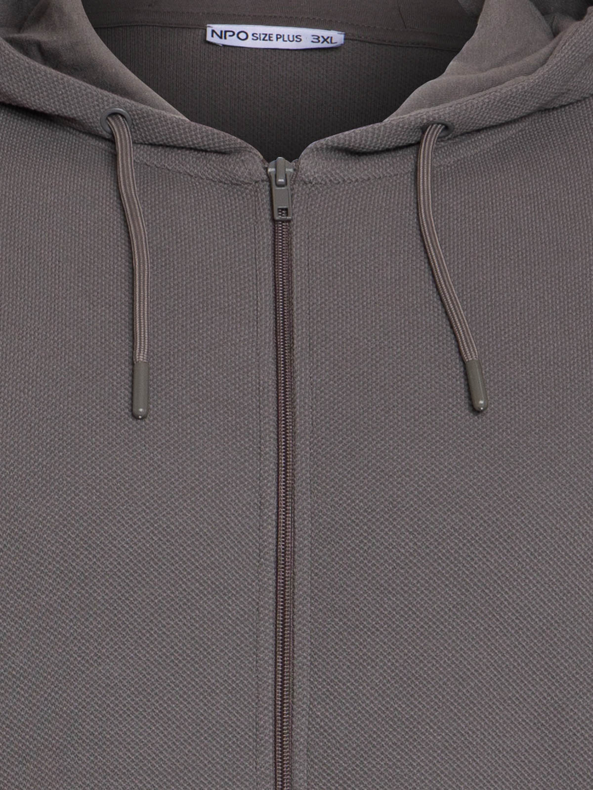Sweat capuche zippé homme grande taille Sweat capuche zippé homme grande taille