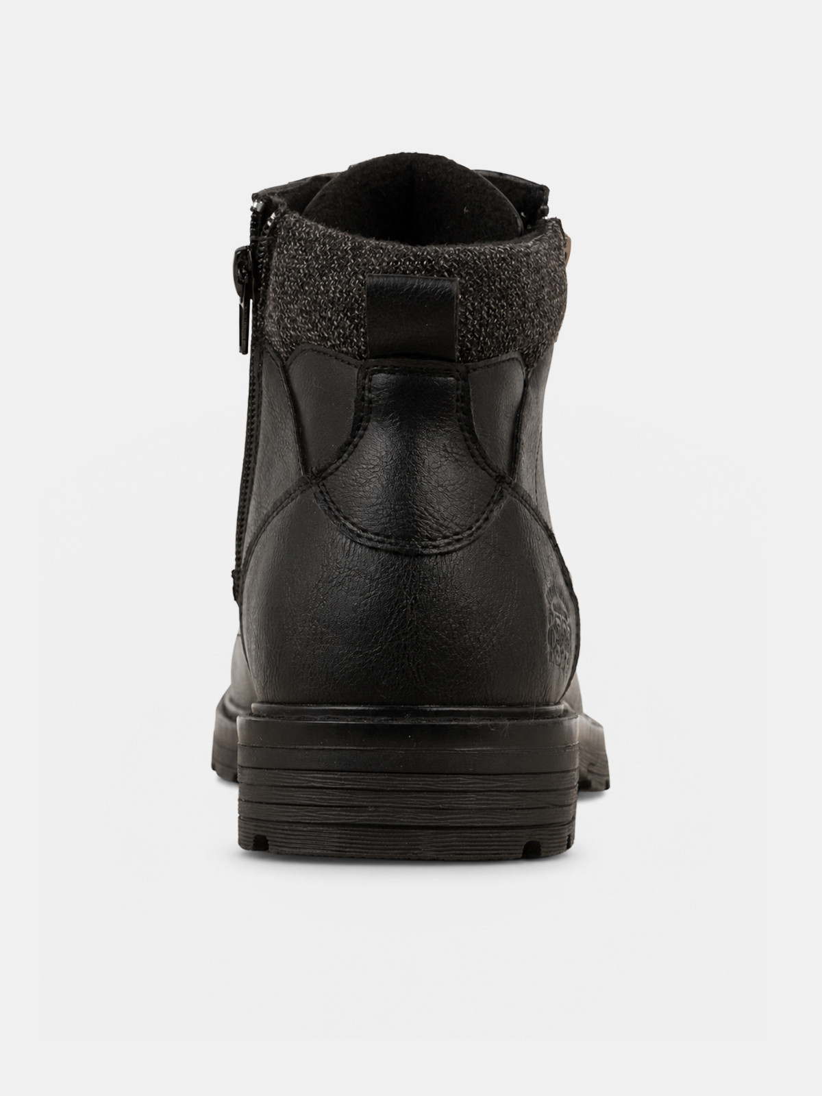 Boots noires lacets homme (40-46) Boots noires lacets homme (40-46)
