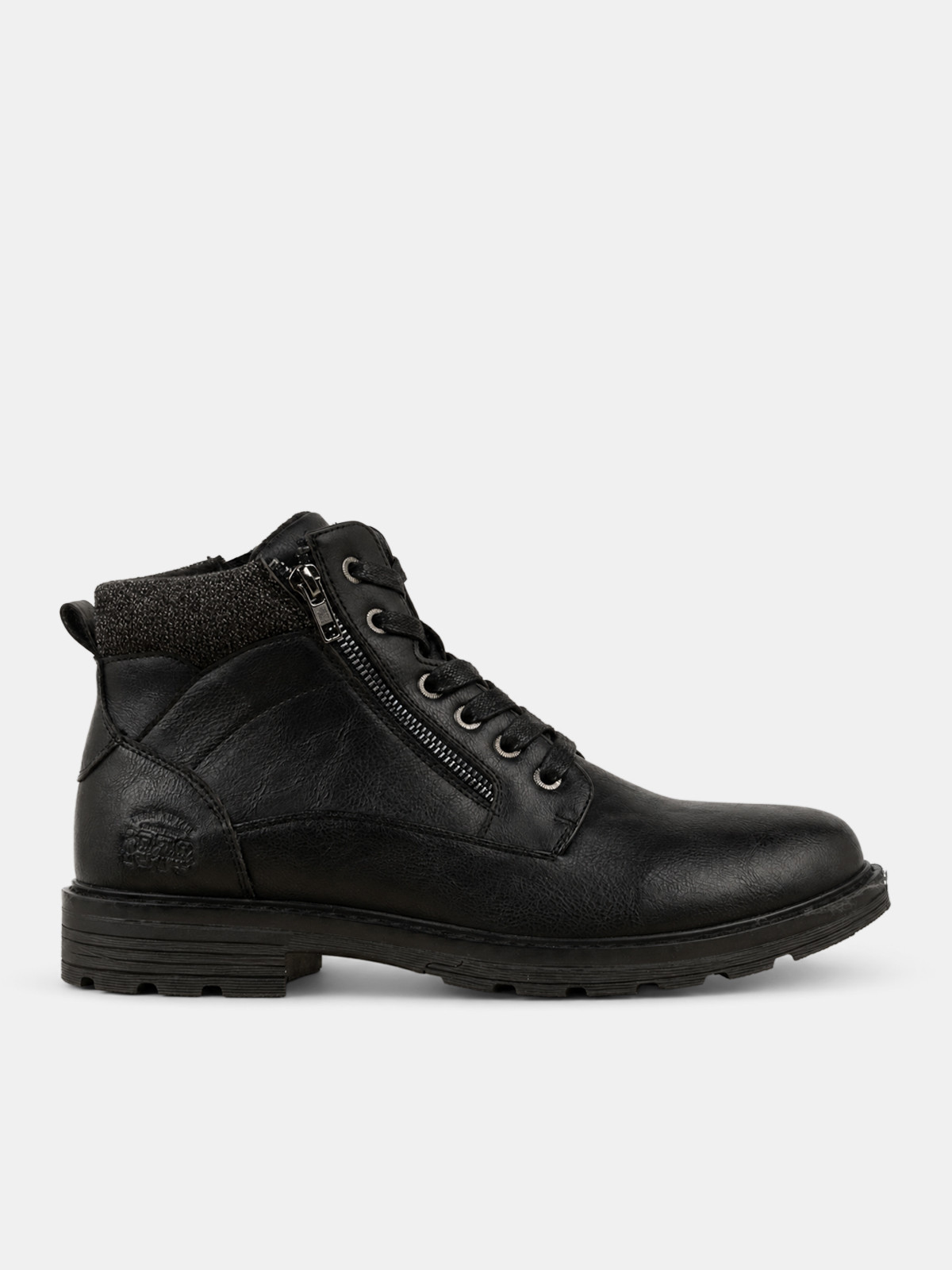 Boots noires lacets homme (40-46) Boots noires lacets homme (40-46)