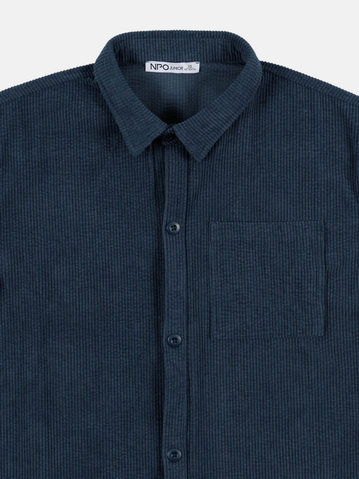 Chemise en velours garçon (XXS-M)