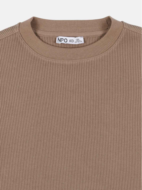T-shirt coloris châtaigne...