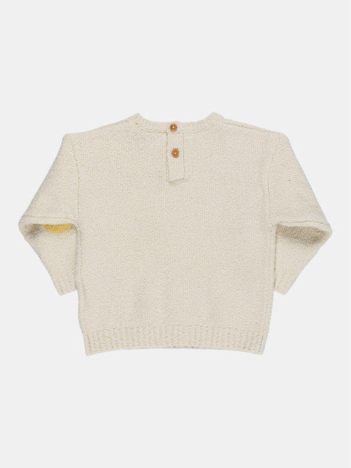 Pull motifs pommes fille...