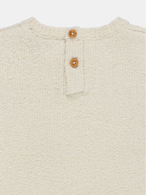 Pull motifs pommes fille...