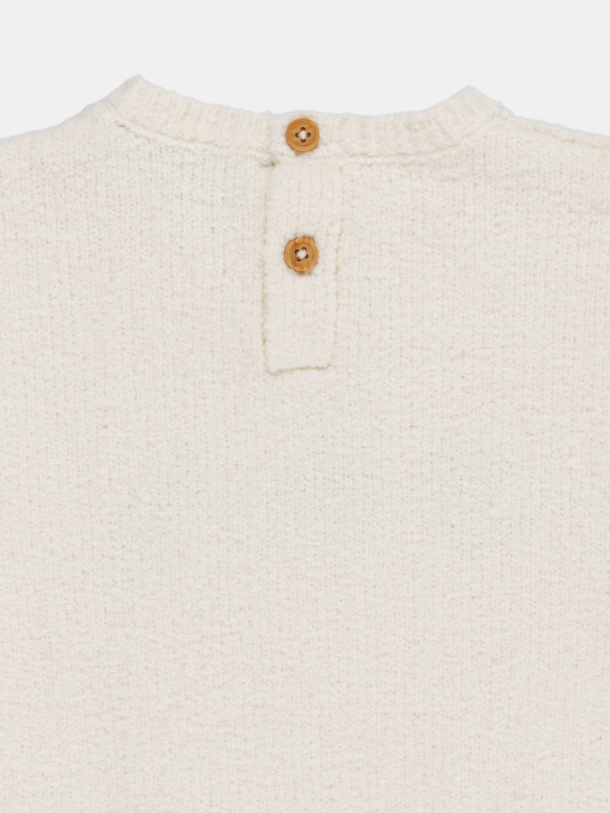 Pull motif automne brodé garçon (3-36M)